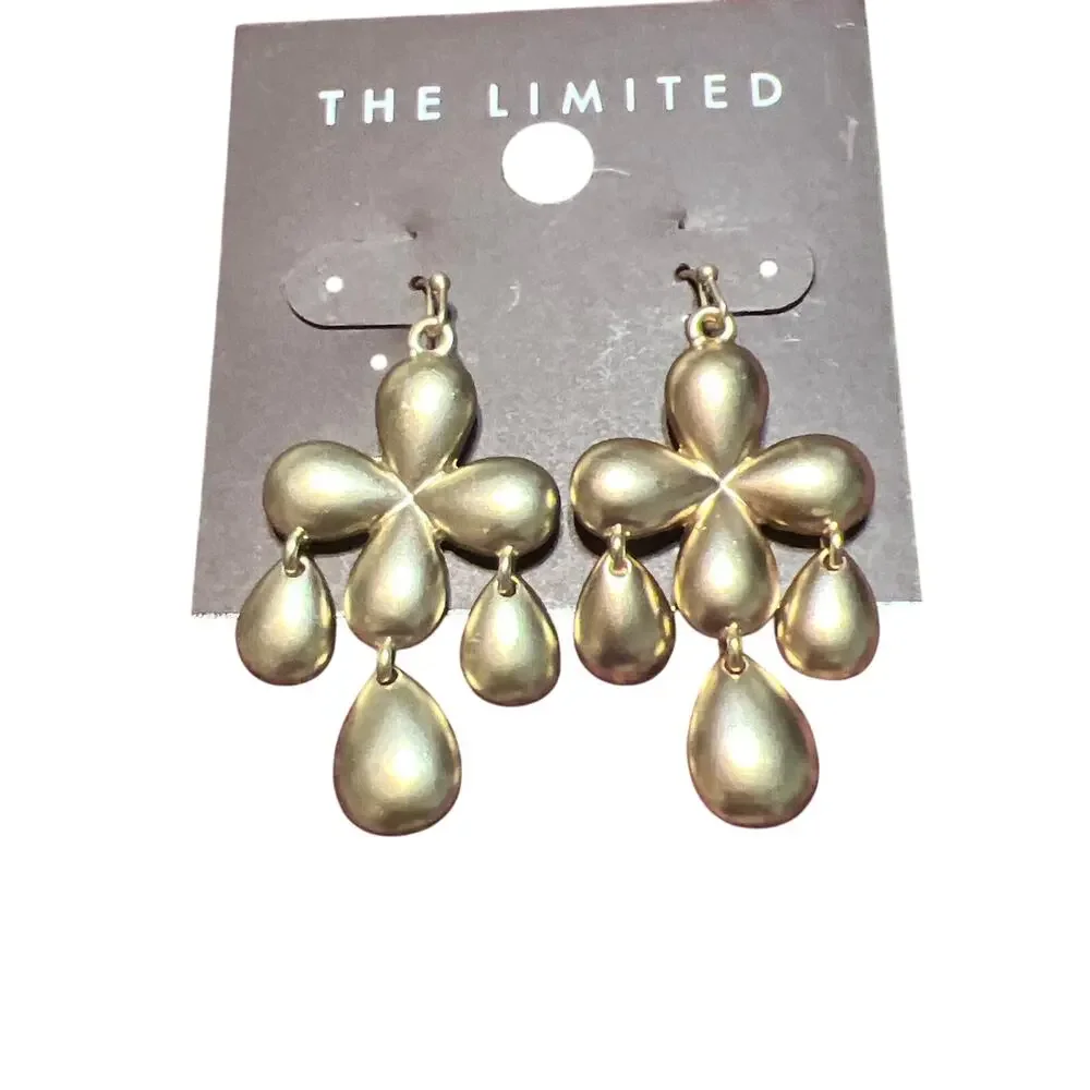 The Limited Dangle Gold Tone Earrings